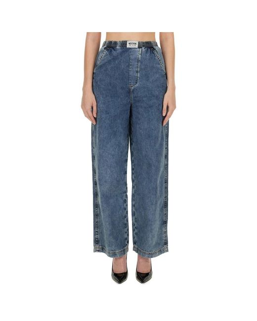 Moschino Blue Straight Jeans