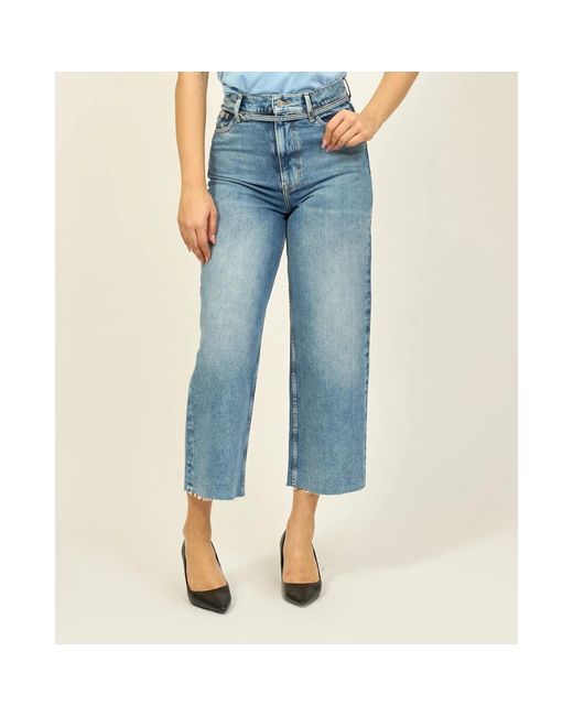 Boss Blue Cropped Jeans