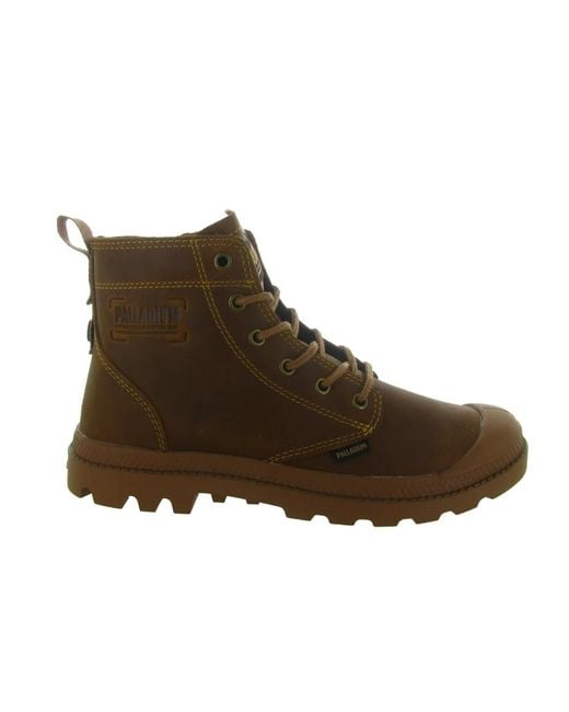 Palladium Lace-Up Boots in het Brown voor heren