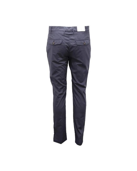Eleventy Blue Suit Trousers for men