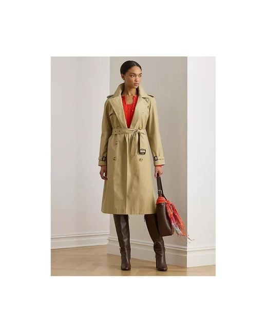 Ralph Lauren Metallic Trench Coats