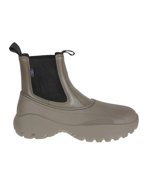 Burberry Chelsea Boots in het Gray voor heren