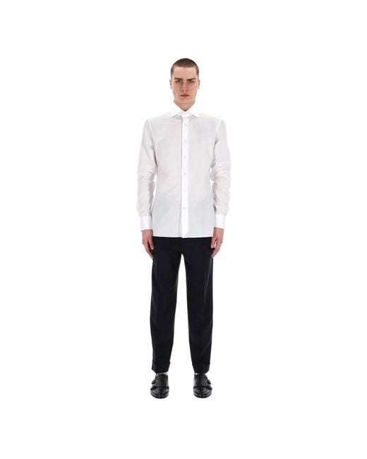 Formal Shirts Zegna de hombre de color White