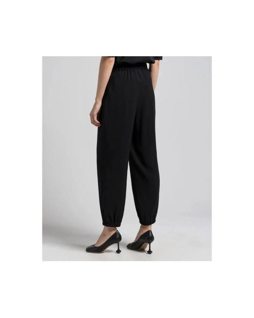 Trousers > sweatpants Twin Set en coloris Black