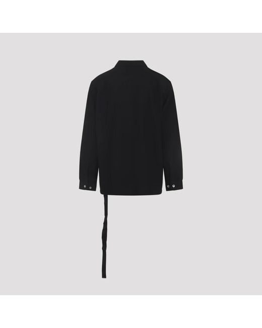 Rick Owens Black Light Jackets for men