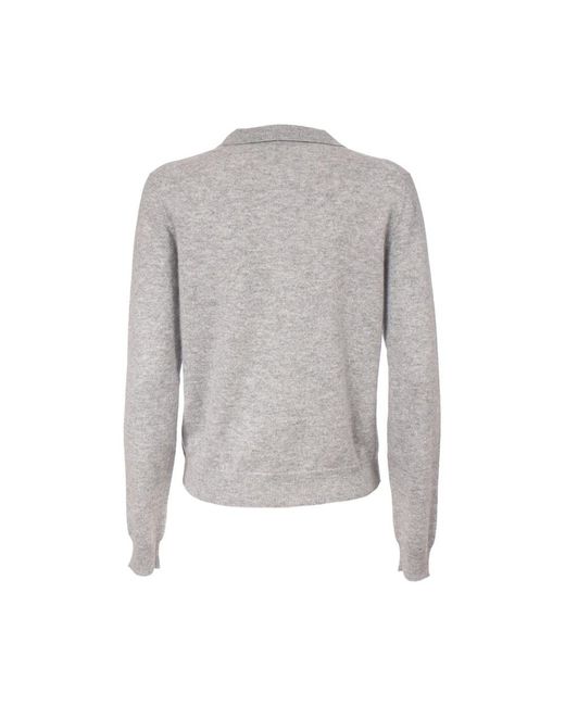 Aspesi Gray Cashmere Knitwear