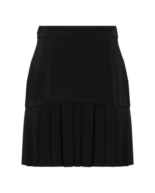Moschino Black Short Skirts