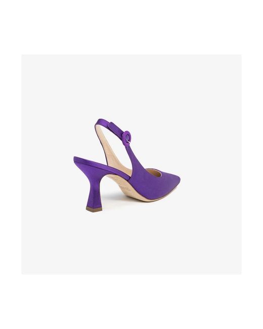 Lella Baldi Purple Slingback