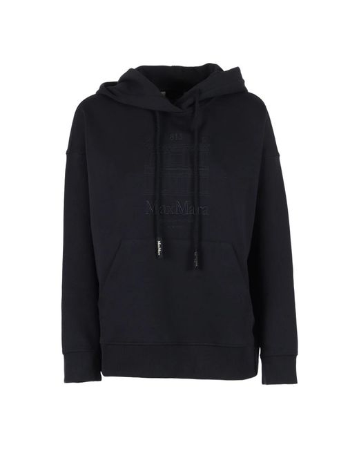 Max Mara Black Hoodies for men