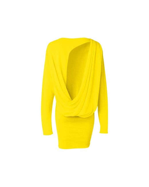 Jacquemus Yellow Short Dresses