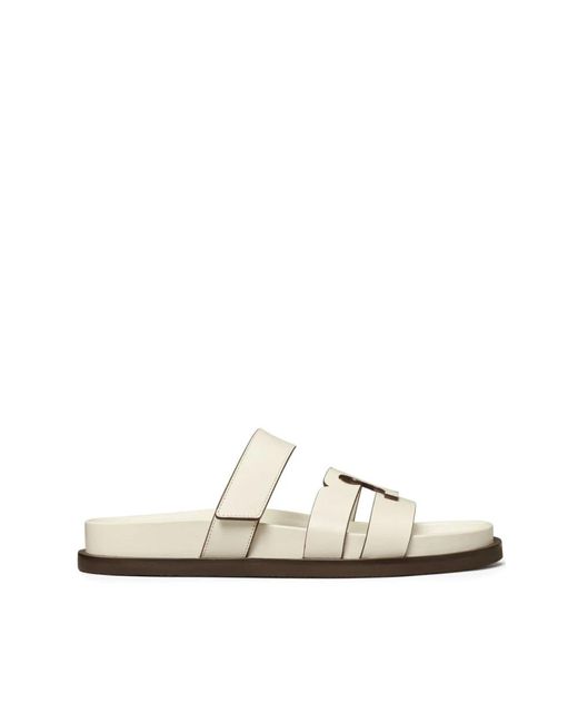 Sliders di Tory Burch in Natural