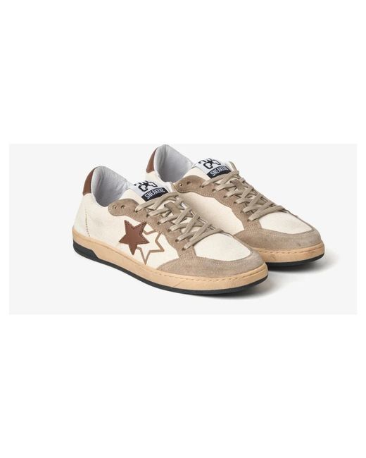 2 Star Pink Sneakers for men