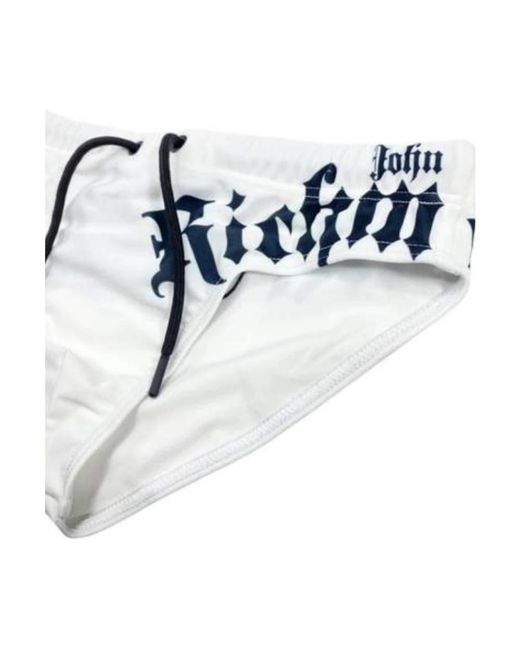 John Richmond White Beachwear for men