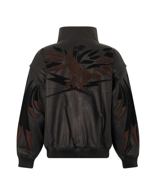 Leather Jackets P.A.R.O.S.H. de color Black