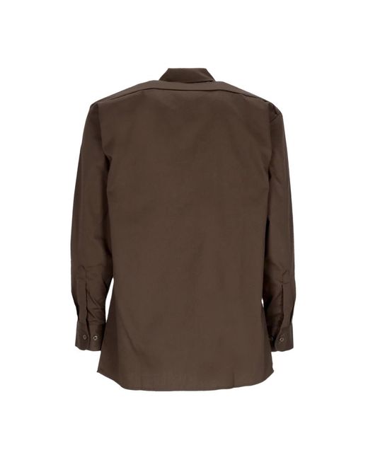 Dickies Long Sleeve Shirt in het Brown voor heren