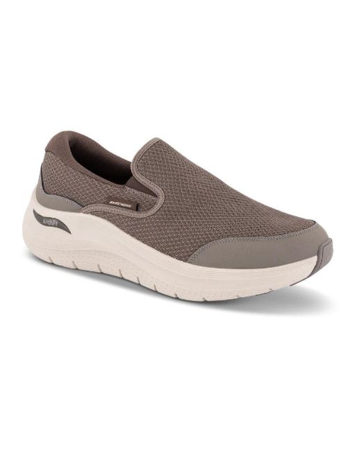 Skechers Arch Fit 2.0 Vallo Slip-On Schuhe in Gray für Herren