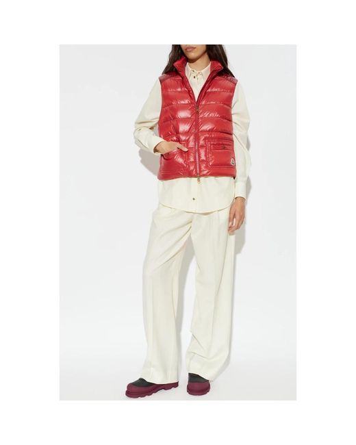 Vests Moncler de color Red