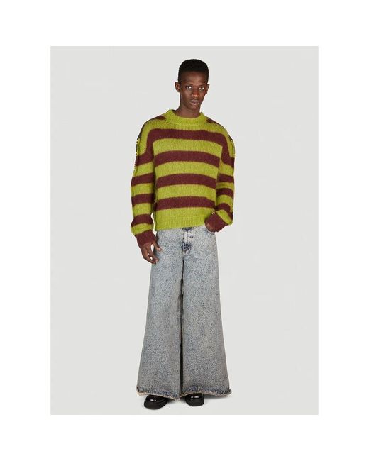Round-Neck Knitwear di Marni in Green da Uomo