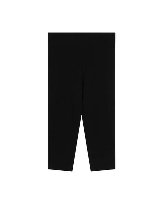 Totême Black Cropped Trousers