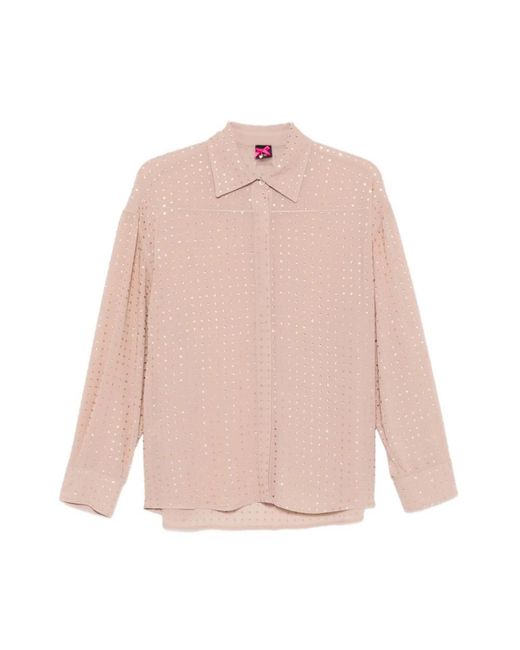 Pinko Overhemden ,Roze ,Oliva Shirt in het Pink