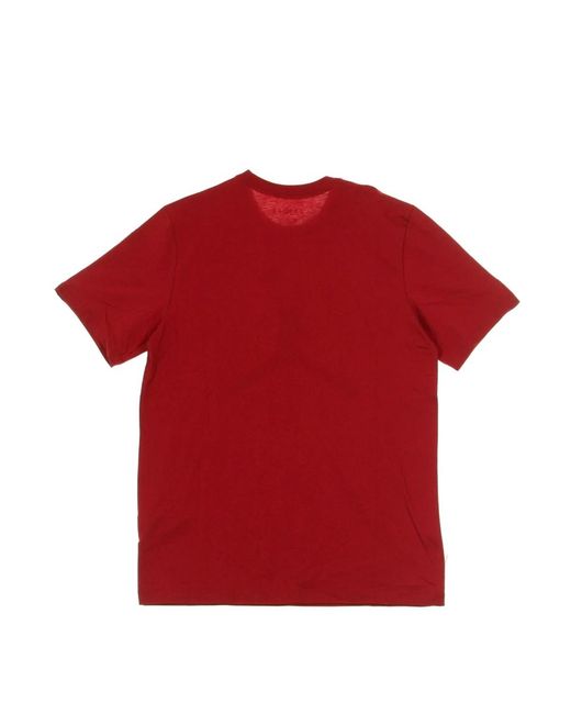 Nike Fitness ,Rood ,Katoen Jumpman Crew T-Shirt in het Red voor heren