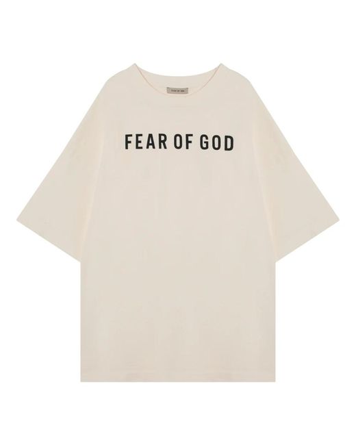 T-Shirts Fear Of God de hombre de color White