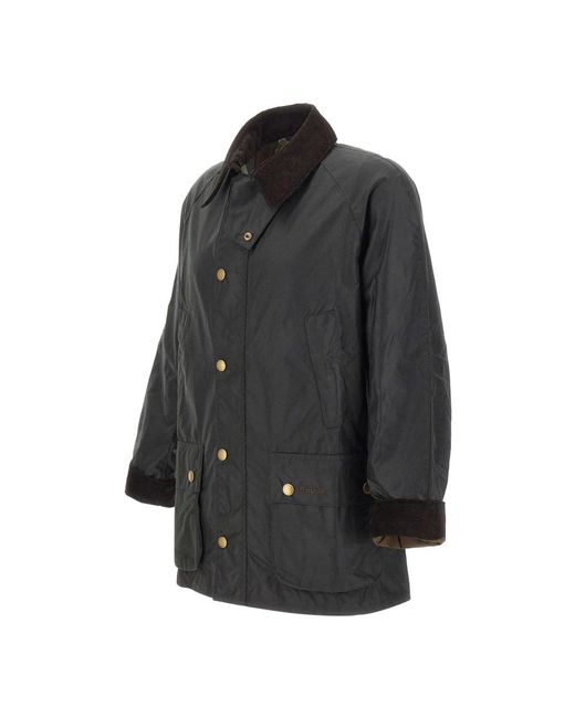 Barbour Ashby Wax Jacket in het Black voor heren