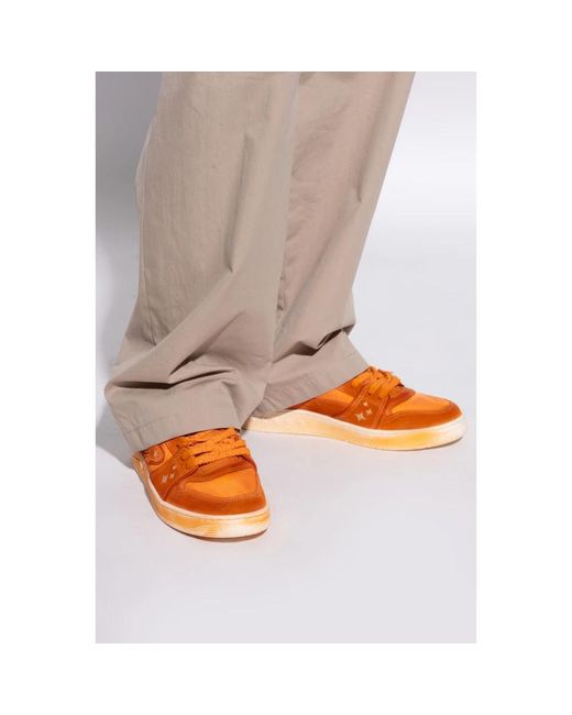 ENTERPRISE JAPAN Orange Sneakers for men