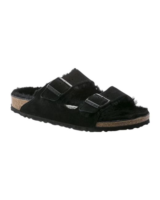 Birkenstock Sliders in het Black