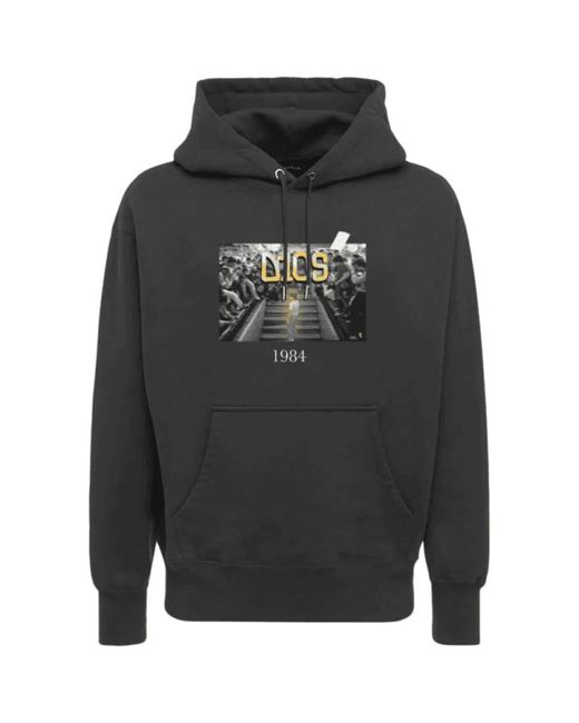 Throwback. Hoodie in het Gray voor heren