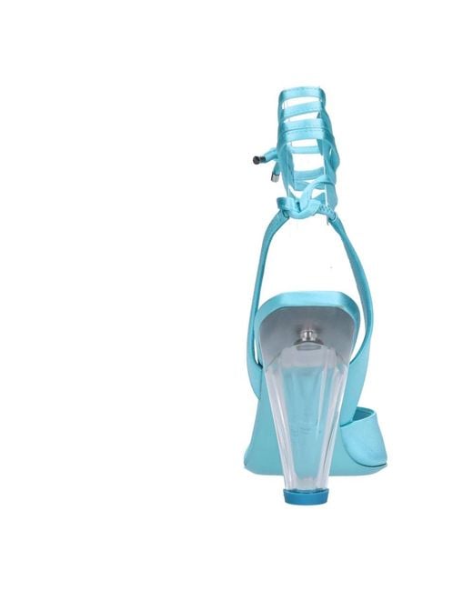 3Juin Blue High Heel Sandals