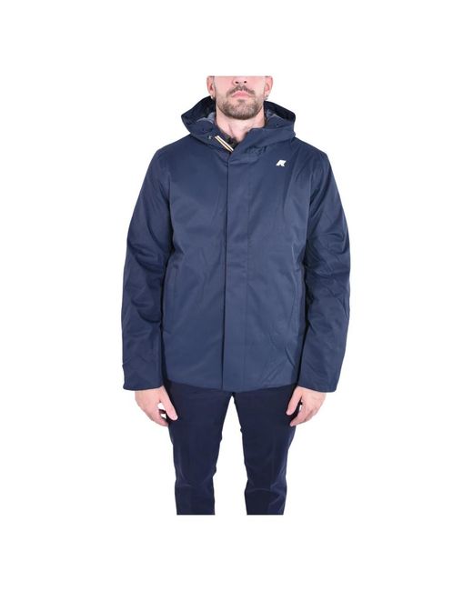 K-Way Blue Light Jackets for men