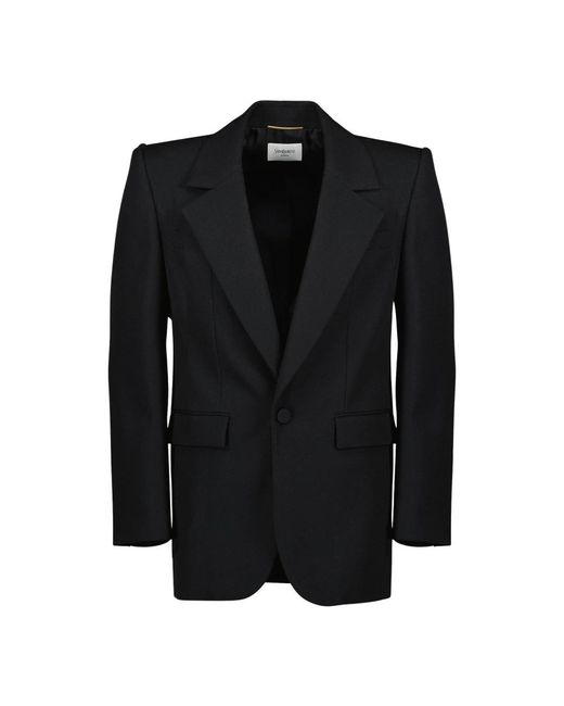 Saint Laurent Black Blazers for men