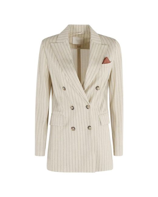Circolo 1901 Natural Blazers