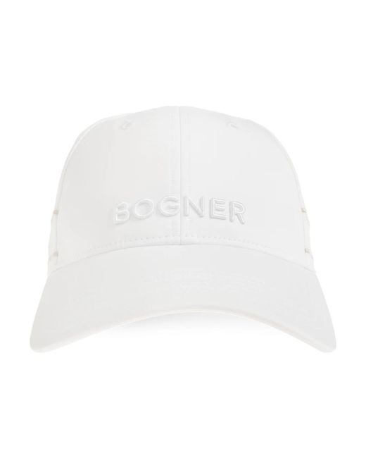 Bogner White Visor Cap