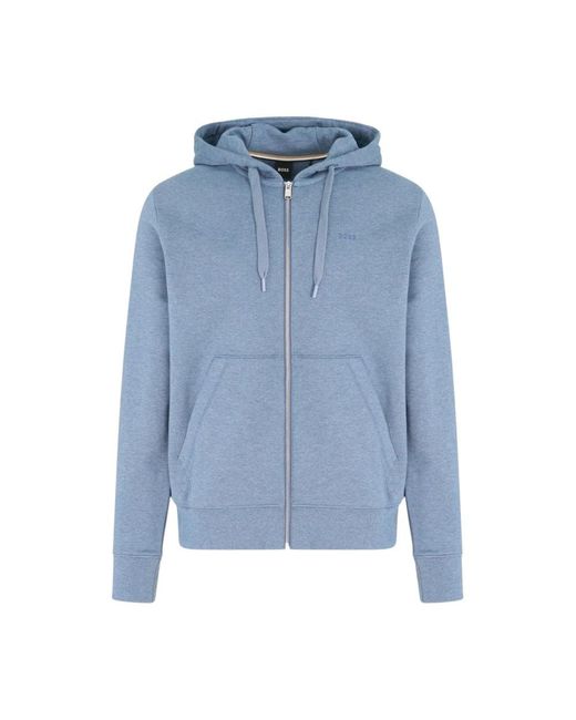 HUGO Blue Zip-Throughs for men