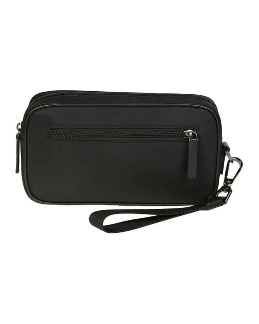Emporio Armani Black Toilet Bags for men