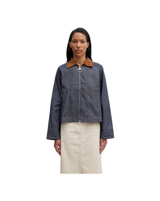 Barbour Freckleton Jas in het Blue