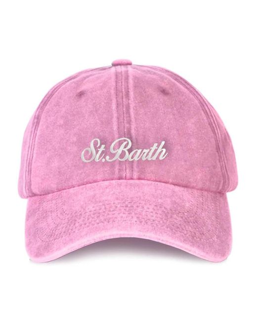 Mc2 Saint Barth Pink Caps for men