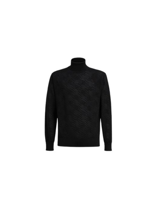 Missoni Black Turtlenecks for men