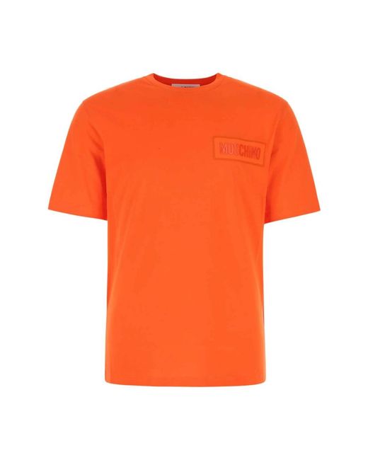 Moschino Orange T-Shirts for men