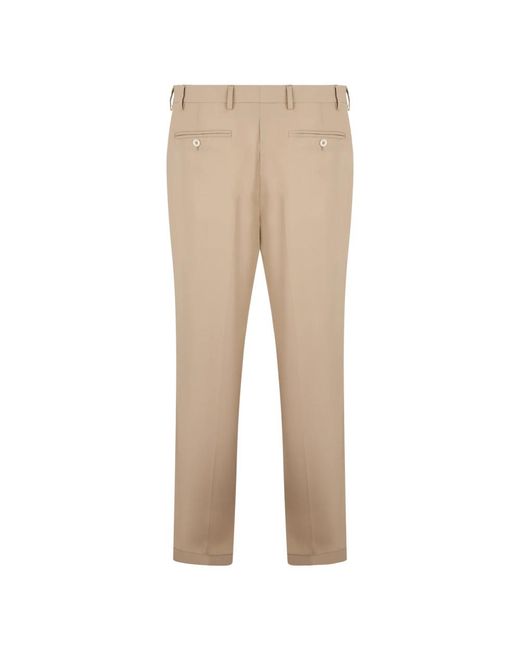 Prada Natural Slim-Fit Trousers for men
