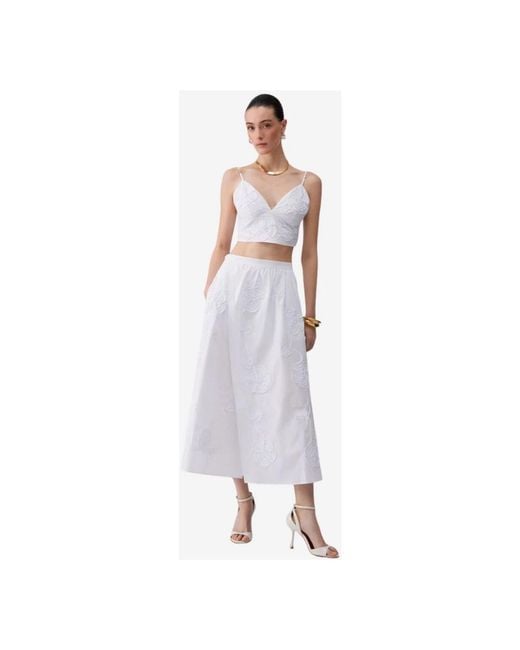 Liu Jo Purple Maxi Skirts