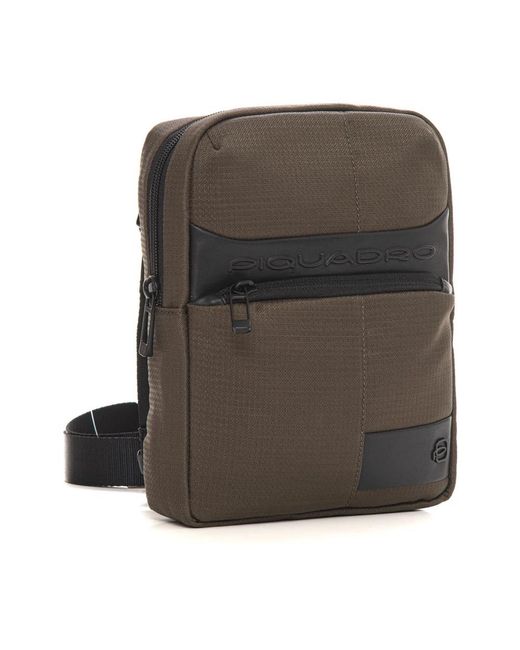 Piquadro Brown Messenger Bags for men