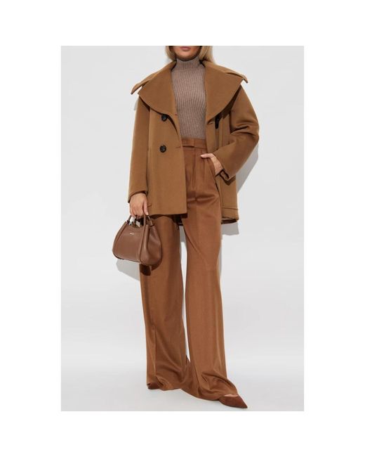 Max Mara Jas Aario in het Brown