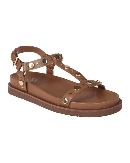 Flat Sandals di Ash in Brown