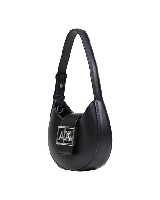 ARMANI EXCHANGE Black Shoulder Bags