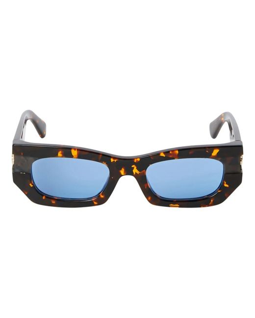 Off-White c/o Virgil Abloh Blue Sunglasses