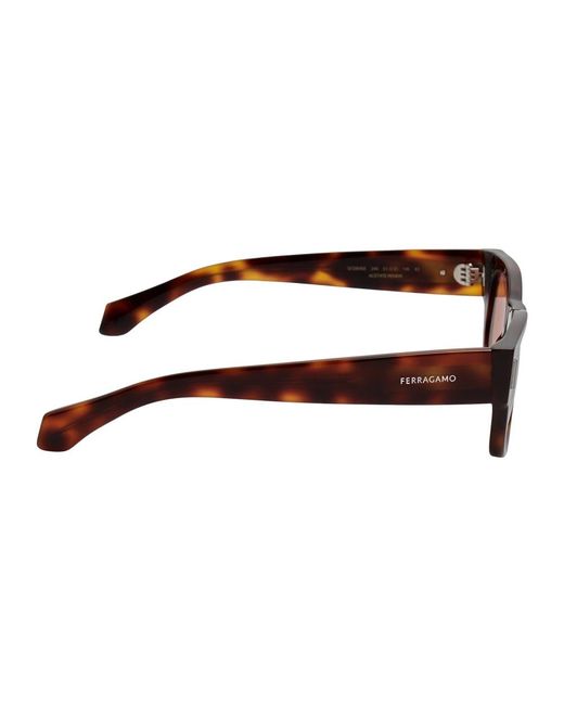Ferragamo Brown Sunglasses for men