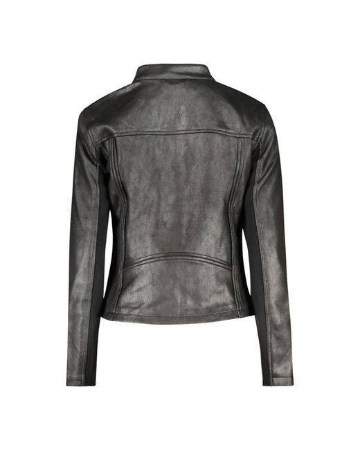 Desigual Black Leather Jackets